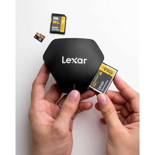 Lexar 3-in-1 Multi Reader SD Micro-SD Compact Flash USB-C