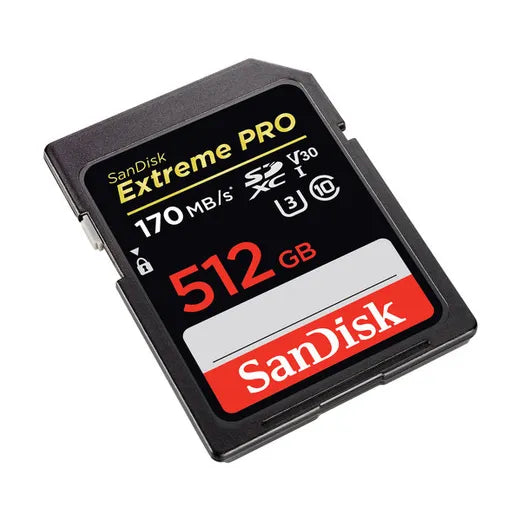 Sandisk Extreme pro sdxc uhs-1 512gb 170mb/s